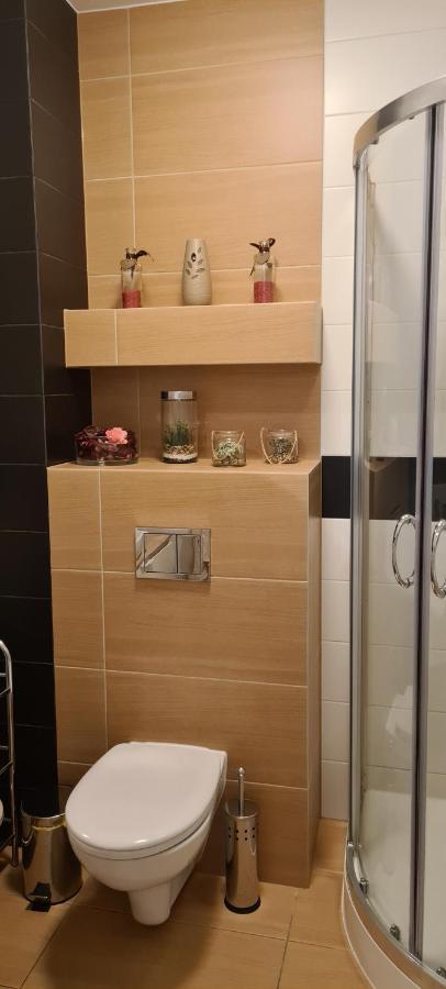 Grey & White Pogodne Apartman Kołobrzeg Kültér fotó