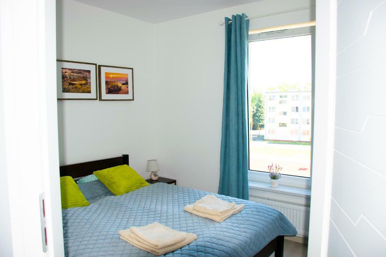 Grey & White Pogodne Apartman Kołobrzeg Kültér fotó