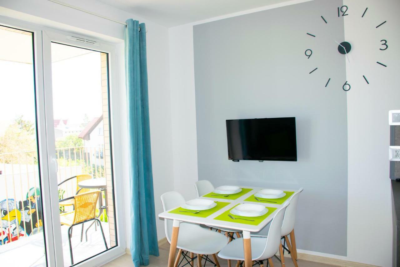 Grey & White Pogodne Apartman Kołobrzeg Kültér fotó