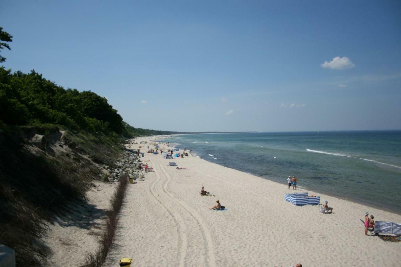Grey & White Pogodne Apartman Kołobrzeg Kültér fotó