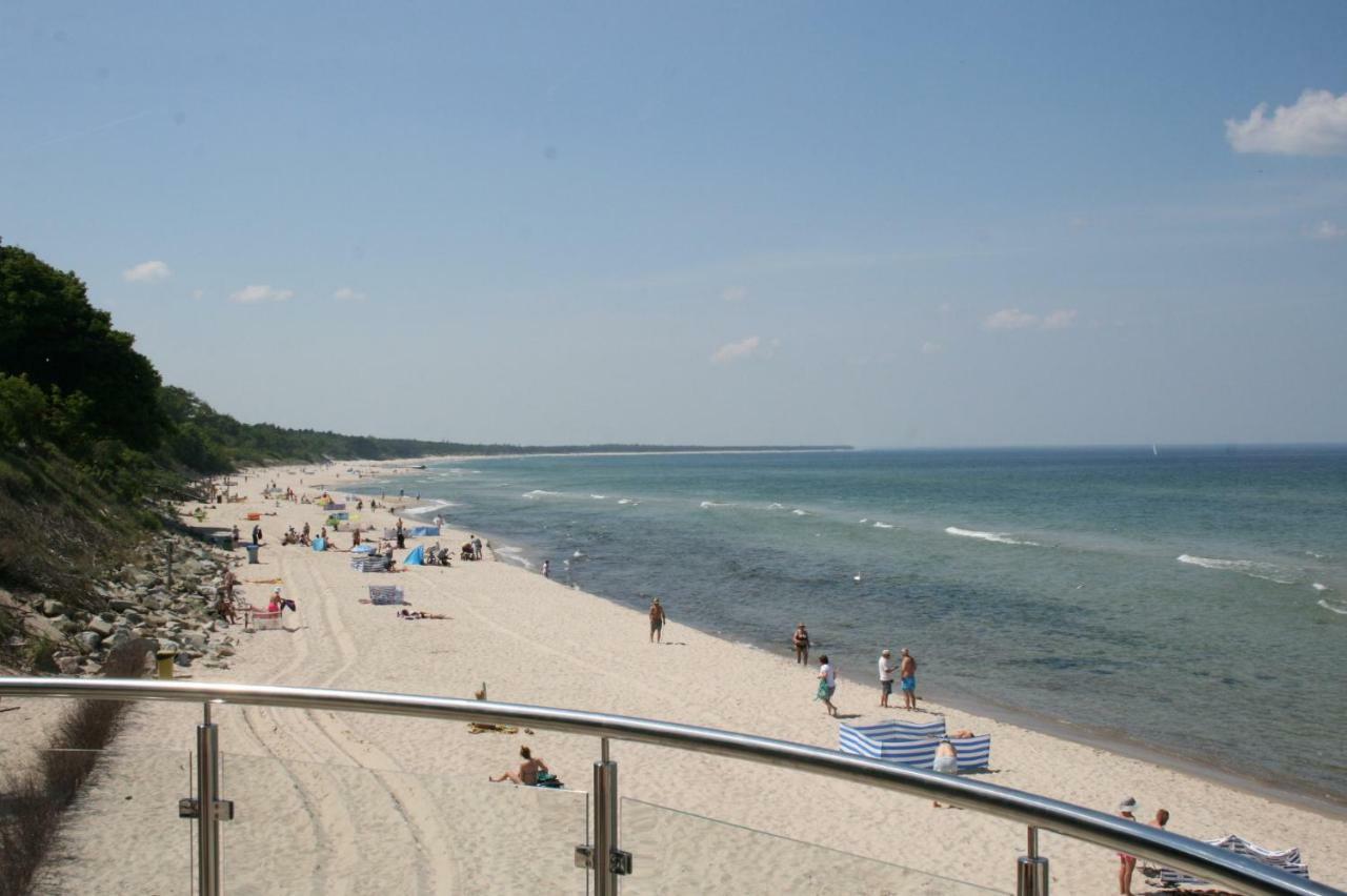 Grey & White Pogodne Apartman Kołobrzeg Kültér fotó