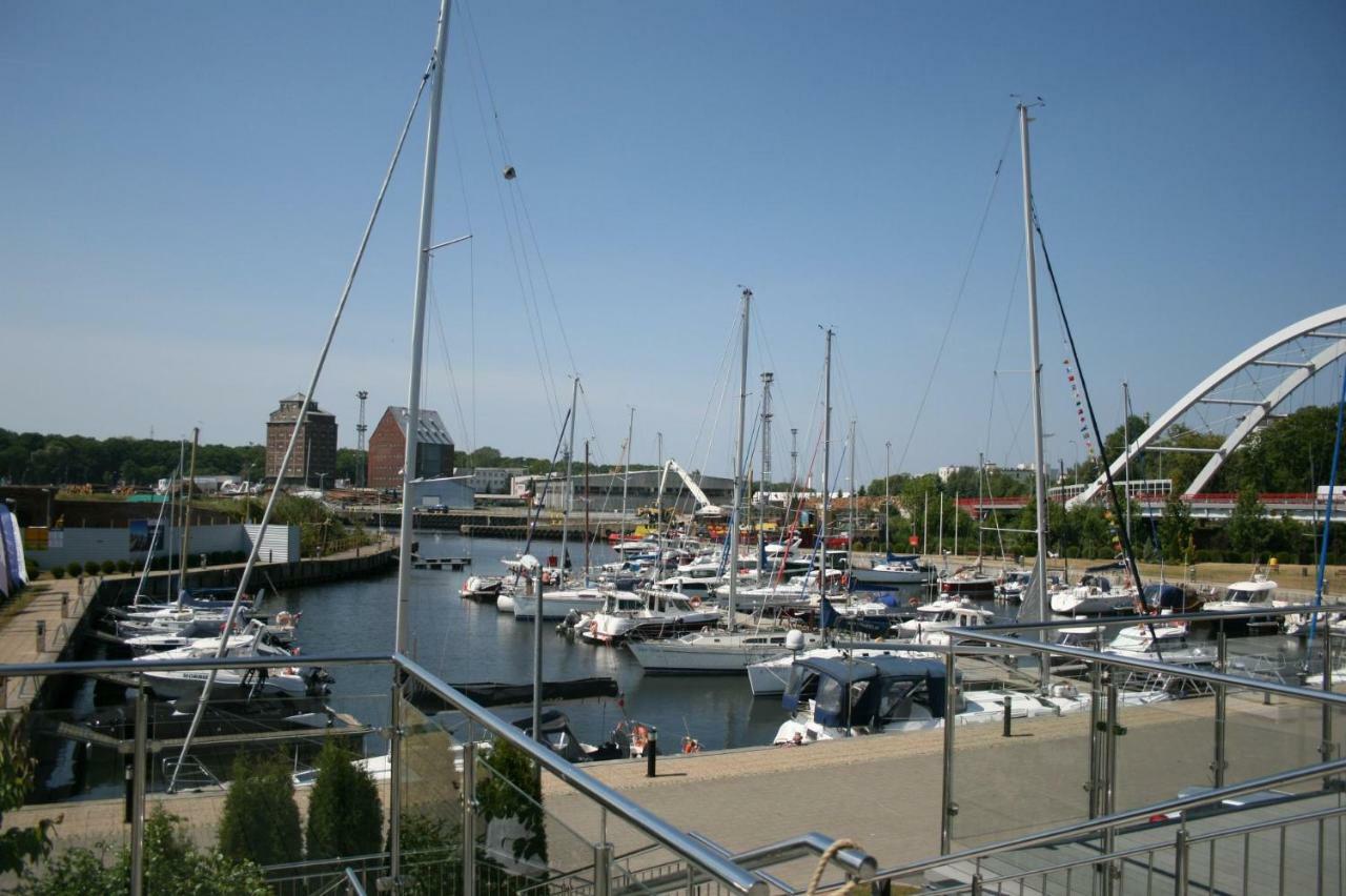 Grey & White Pogodne Apartman Kołobrzeg Kültér fotó